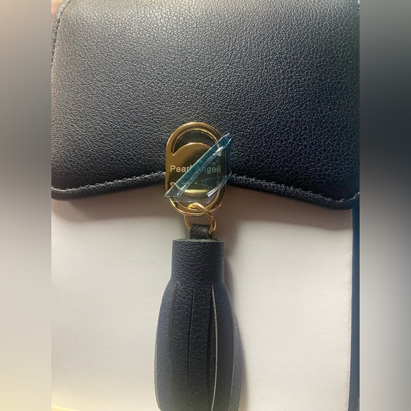 NWT Pearl Angeli Small Crossbody leather Phone Bag/ Women Wallet Cellphone pouch - Picture 3 of 10